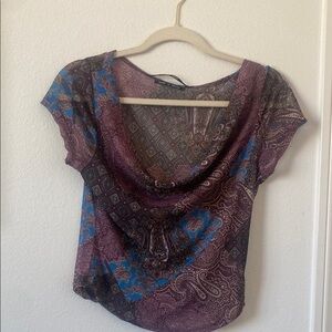 Sheer Y2K Blouse